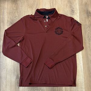 Harley-Davidson Men's Burgundy Polo Shirt
